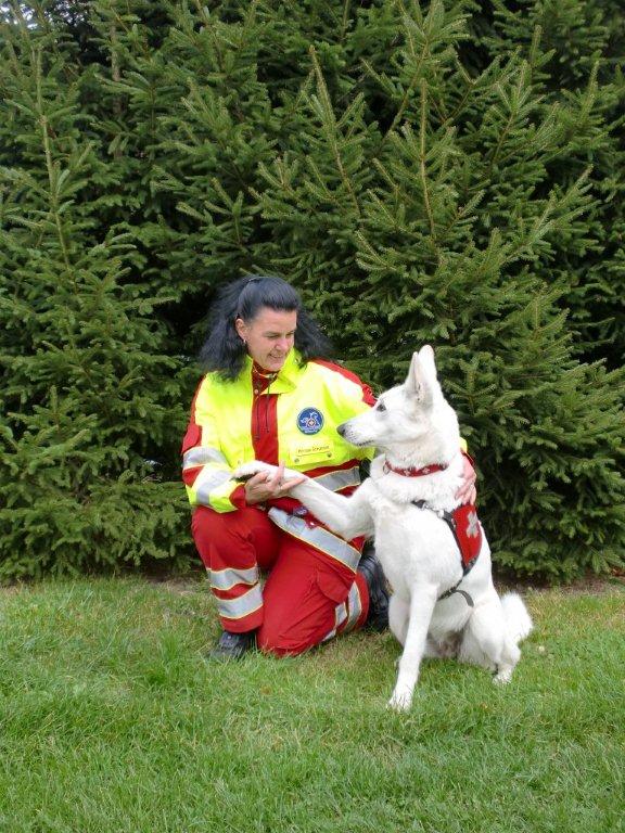 Betty vom Reinholdsberg - Rettungshund der Rettungshundestaffel Sachen Ost